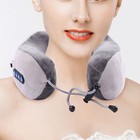 Vibrating Neck Pillow Massager Electric Heating Massage Relax Shoulder Cushion