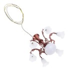  Dollhouse Miniature Chandelier Battery Operated Light Model