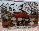 Peanuts    tis The Season Halloween Glass Cutting Boardpeanuts    tis The Season   
