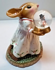 Wee Forest Folk My Little Snow Globe Snowman Red Cardinal Wff Box Retired 2021