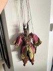 Vintage Wood Burmese Puppet Doll Zawgyi Marionettes Figure