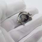 Vintage Italian Handmade Sterling Silver 925 Tropical Fish Figurine Miniature