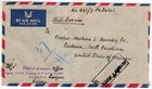 Burma  1955  Air Mail Cover To Usa  Vf