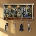 A Hero s Journey Military Uniform And Tactical Gear Personalized Key Holder