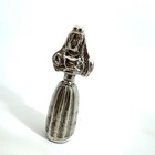 Victorian Lady Antique Needle Case 850 Silver