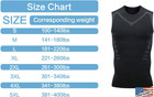 Men Compression Shirt Version Ionic Shaping Sleeveless Vest Sport Tank Top S-2xl