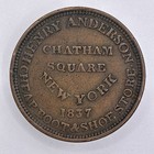 1837    Hard Times Token    Nyc Henry Anderson    Mammoth Boot    Ht   219