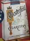 Rare 1950s Chesterfield Cigarettes Outdoor  indoor Advertising Sign 12x18