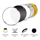 32 Inch Reflector Photography Collapsible Light Diffuser Photo Studio Disc