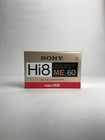 Nos Sony Hi8 60 Minute 5 Pack 8mm Video Cassette Tape Sealed E6-60hmed X5
