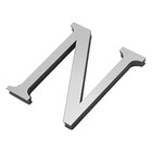 3d Acrylic Alphabet Mirror Wall Stickers Letter Self-adhesive Home Decor N