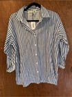 Seaspice Resort Wear Peruvian Cotton Striped Button-down Shirt