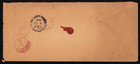 1919 Malaya Straits Settlement Singapore Raffles Hotel Postmark Registered Cover