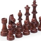 Wooden Chess Pieces Large 4 5   King Set Of 32 Luxury Staunton Wood Chessmen For