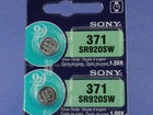 Sony 371  Sr920sw  Watch Battery  2pcs Exp  2030
