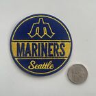 Seattle Mariners Vintage Embroidered Iron On Patch 3  X 3  Mlb
