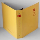 Vintage Kodak Price Catalog Binder Hard Plastic Metal Rings 2 x10 75 x11 625 