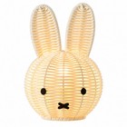 Miffy Faux Rattan Electric Night Light Woven Bunny Lamp 8  - New  pillowfort 