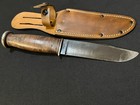 Us Wwii Kabar Knife -ww2 Mark I Combat -military Collection -usn Blued Blade