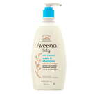 Aveeno Baby Daily Moisture Bath Body Wash   Shampoo Liquid Soap Oat Extract 18oz