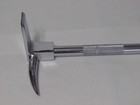 36  Halligan Bar With Nickel Finish   Hardened High Carbon Steel  11 Lbs     Z4