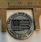 Fort Sumter Where The Civil War Begins South Carolina Coin Medal