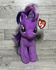 Ty My Little Pony Twilight Sparkle 7  Unicorn Beanie Babies Plush Nwt