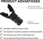 Exerciser Device Muscle Training  Fitness Trainer With Adjustable Resistance Set