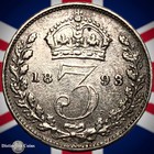 Great Britain 1893 Three Pence Gb2013