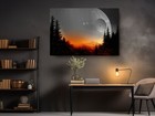 Death Star Movie Space Wars  Wall Art Canvas Print  Canvas Home Decor Print