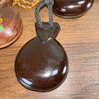 Vintage Matteo And Other Wood Castanets Lot Of 5 Sets Painted And Unpainted