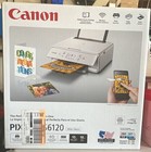 New Canon Pixma Printer  ts6120 All-in-one Inkjet Color  sealed-white  Read