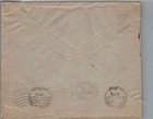 Chile 1910 Postal Cover Via Andes Mult Frank Centenary Issue Addr Usa   Postmark