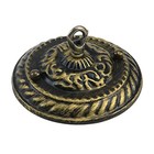 Ceiling Lighting Plate Lamp Base Ceiling Light Cover Pendant Light Vintage Gold