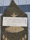 Rare Ww1 World War I Us Army Tank Corps Chevron Sleeve Patch