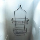 Oil Rubbed Bronze Bathroom Shower Caddy Organizer 2 Shelves   Soap Tray Holder