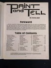 Vtg Paint And Tell Tutorial Book How To By Donna Bell