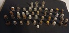 40  Vintage Metal Sewing Thimbles