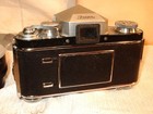 Vintage C 1950 s Exacta Vx 35mm Slr-zeiss Lens Germany With Accessories In Case