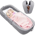 Portable Toddler Bed Travel Crib Lightweight 2-in-1 Folding Easy Clean New