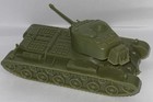 Vintage Marx Wwii Battleground  41 U s  Army Tank Green Plastic Nice 