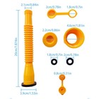Flexible Gas Can Spout Nozzle Kit Upgraded Easy Install Replacement Pouring Spou