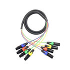4 Channel Xlr Male To Female Snake Cable Microphone Audio Cable Stage Recording