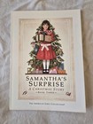 Vintage  1989  American Girl Doll Samantha Winter Coat  Hat  Muff  Gaiters  Book