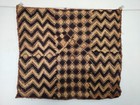 Vintage Kuba Cloth Raffia Textile Traditional African Woven Tribal Congo Item894