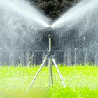 360 Degree Garden Sprinkler Automatic Rotating Tripod Irrigation Lawn Tool