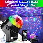 Led Magic Disco Ball Light Club Rgb Rotating Club Dj Stage Lights remote Party