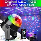 Magic Disco Ball Light Led Club Rgb Rotating Club Dj Stage Lighting W remote