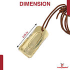 U s  D-day Paratrooper Cricket Clicker Brass Sound Maker W  Leather Cord