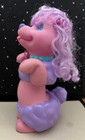 Vintage Hasbro  shampoodle  Bath Toy Pink   Purple 11  China 1990 s Untested